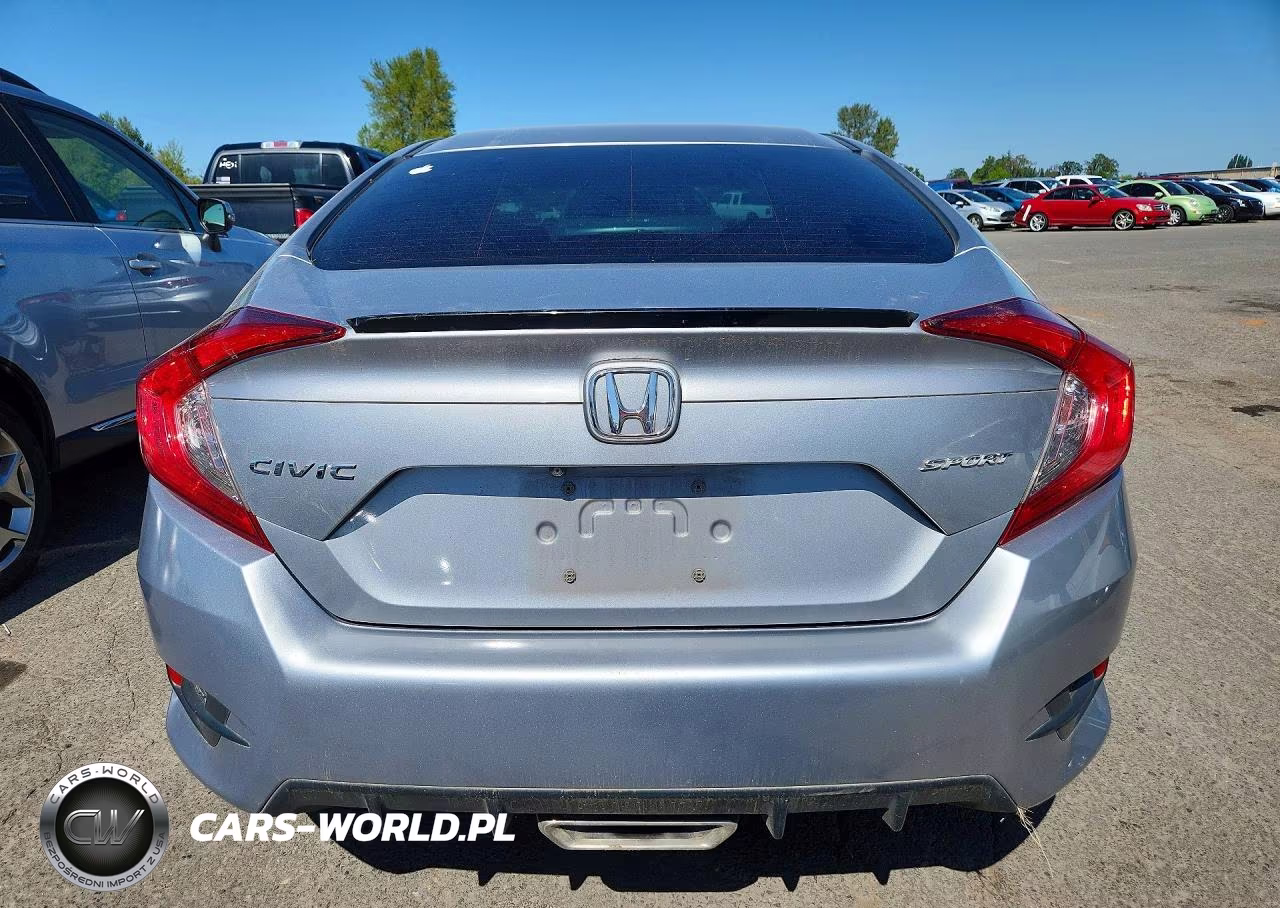 2019 Honda Civic Sport VIN:2HGFC2F84KH601258 - 6