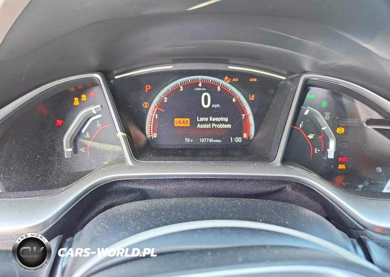 2019 Honda Civic Sport VIN:2HGFC2F84KH601258 - 9