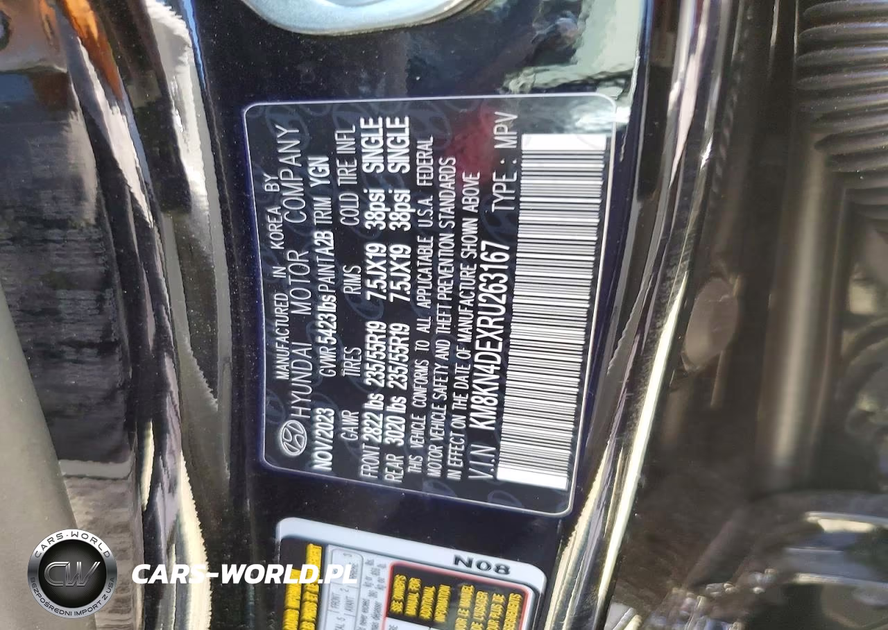 2024 Hyundai Ioniq 5 Sel VIN:KM8KN4DEXRU263167 - 14