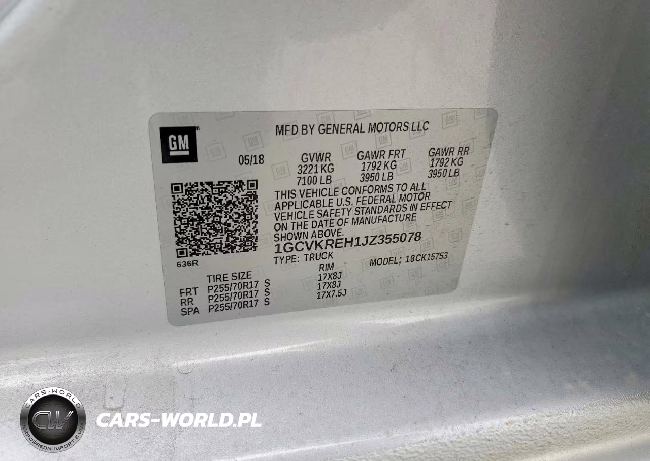 2018 Chevrolet Silverado K1500 Lt VIN:1GCVKREH1JZ355078 - 12