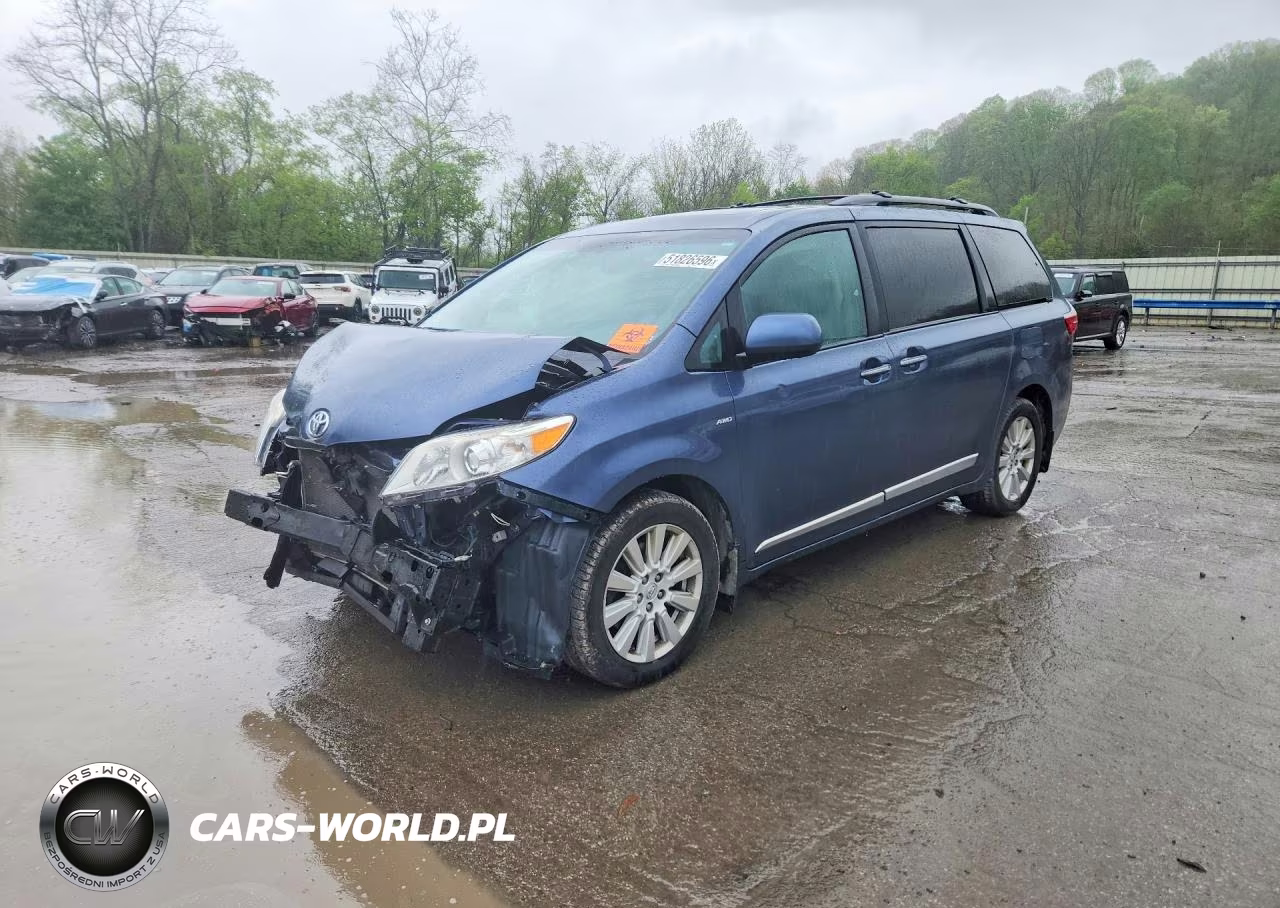 2017 Toyota Sienna Xle Premium 7-Passenger