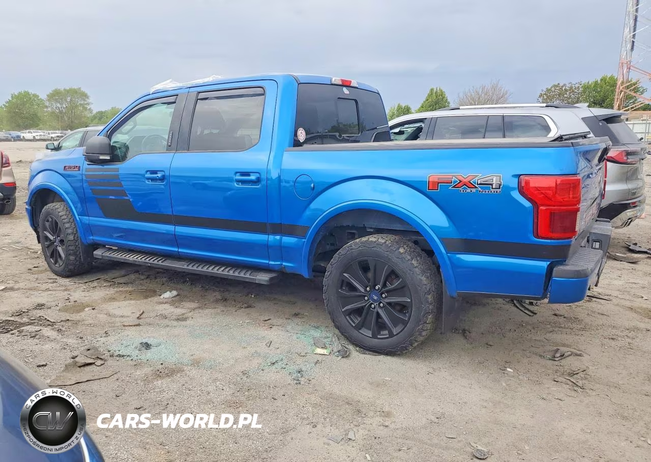 2019 Ford F150 Supercrew VIN:1FTEW1E44KFA09659 - 2
