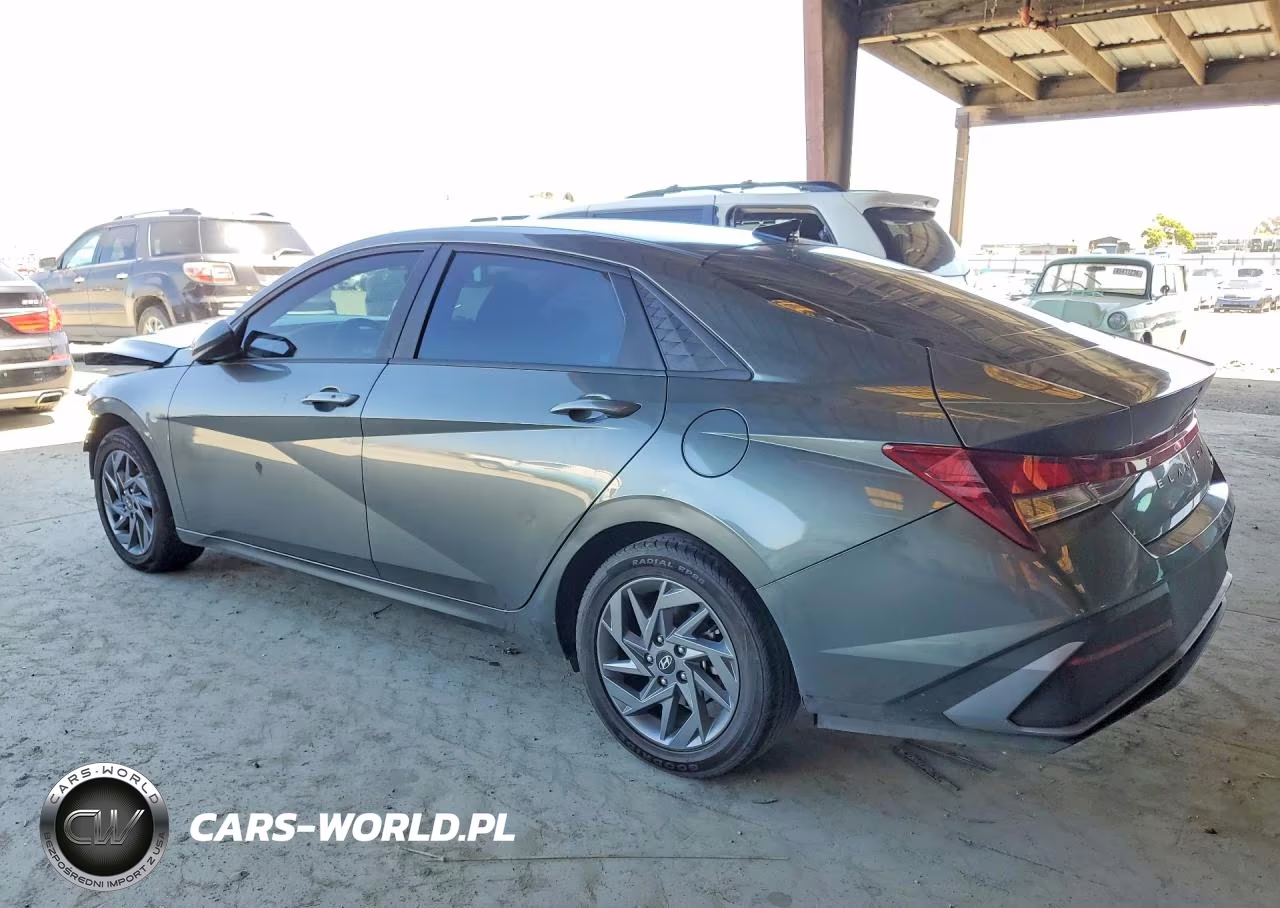 2024 Hyundai Elantra Blue VIN:KMHLM4DJ7RU097064 - 2