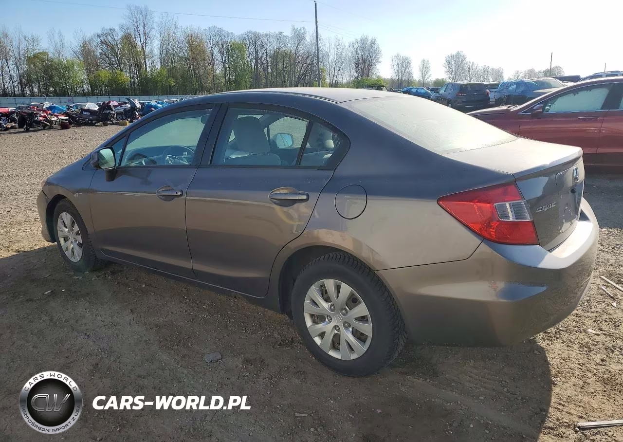 2012 Honda Civic Lx VIN:2HGFB2F57CH508504 - 2
