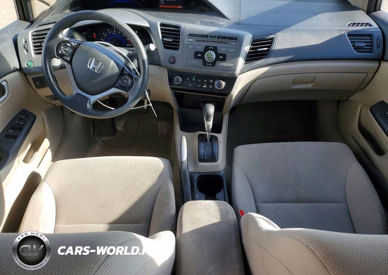 2012 Honda Civic Lx VIN:2HGFB2F57CH508504 - 8