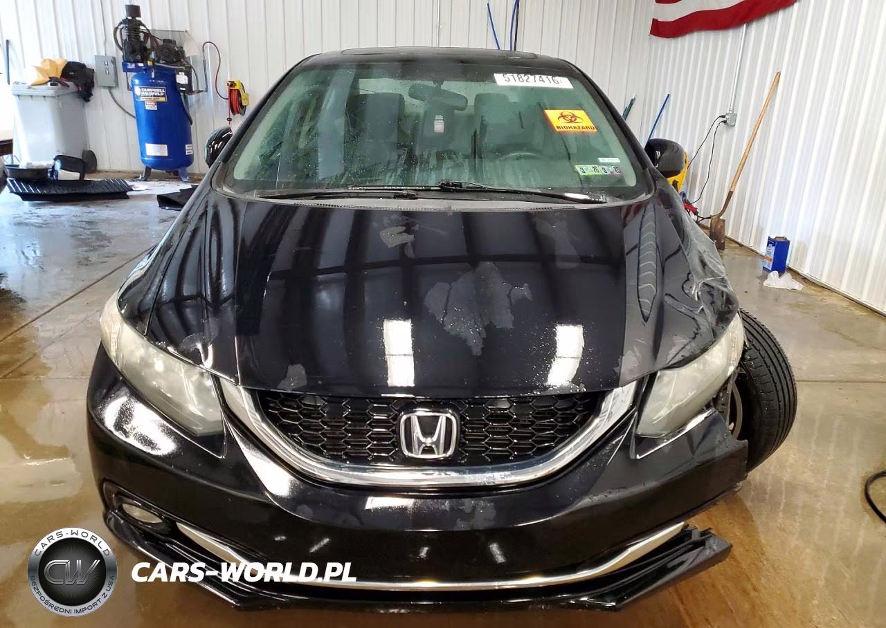 2013 Honda Civic Exl VIN:19XFB2F90DE217048 - 5