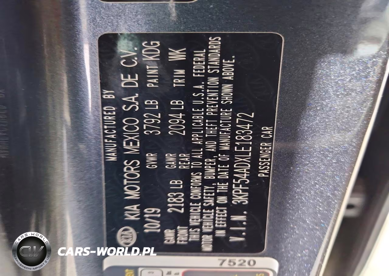 2020 Kia Forte Ex VIN:3KPF54ADXLE183472 - 12