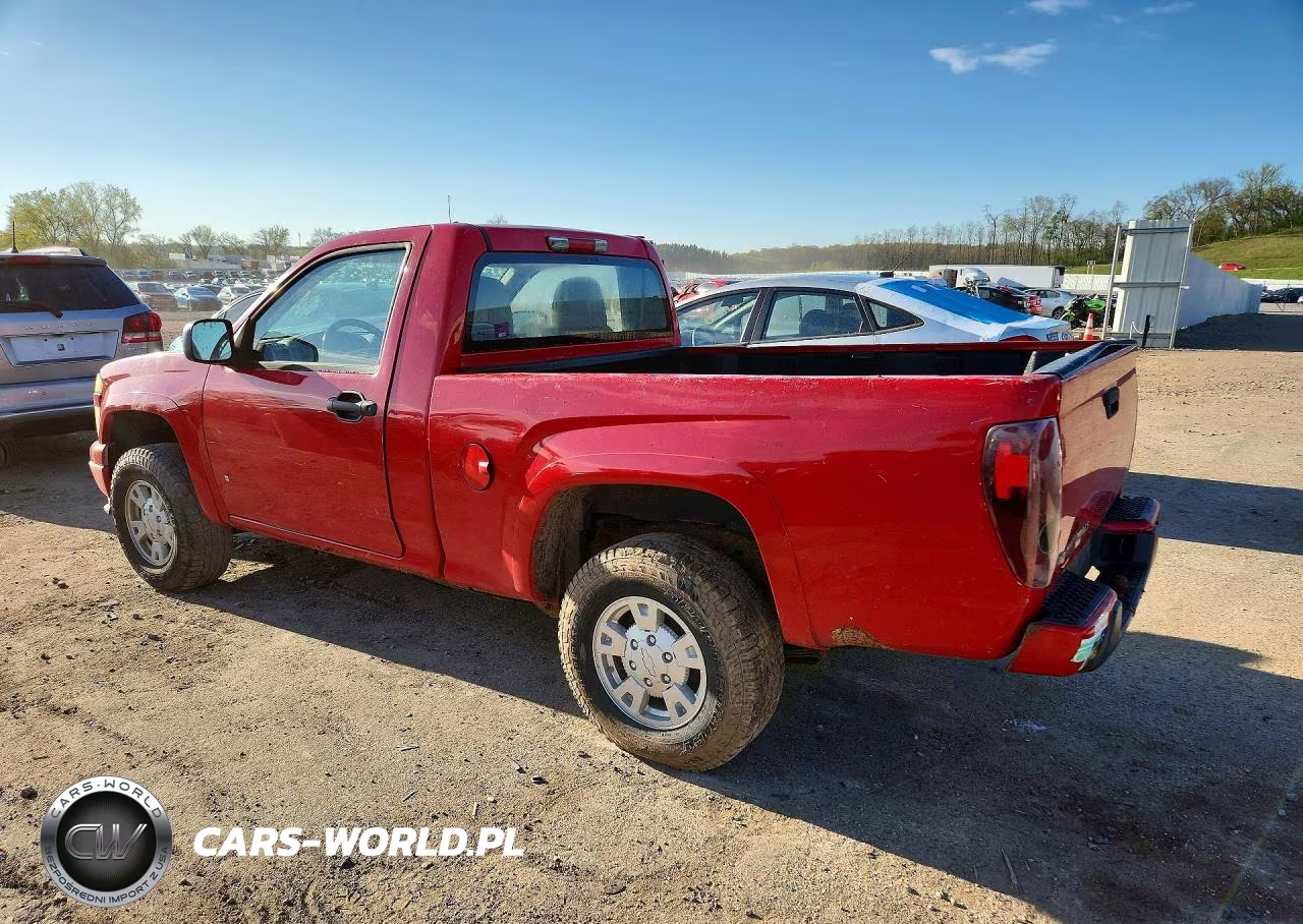 2008 Chevrolet Colorado Ls VIN:1GCDT249688201962 - 2