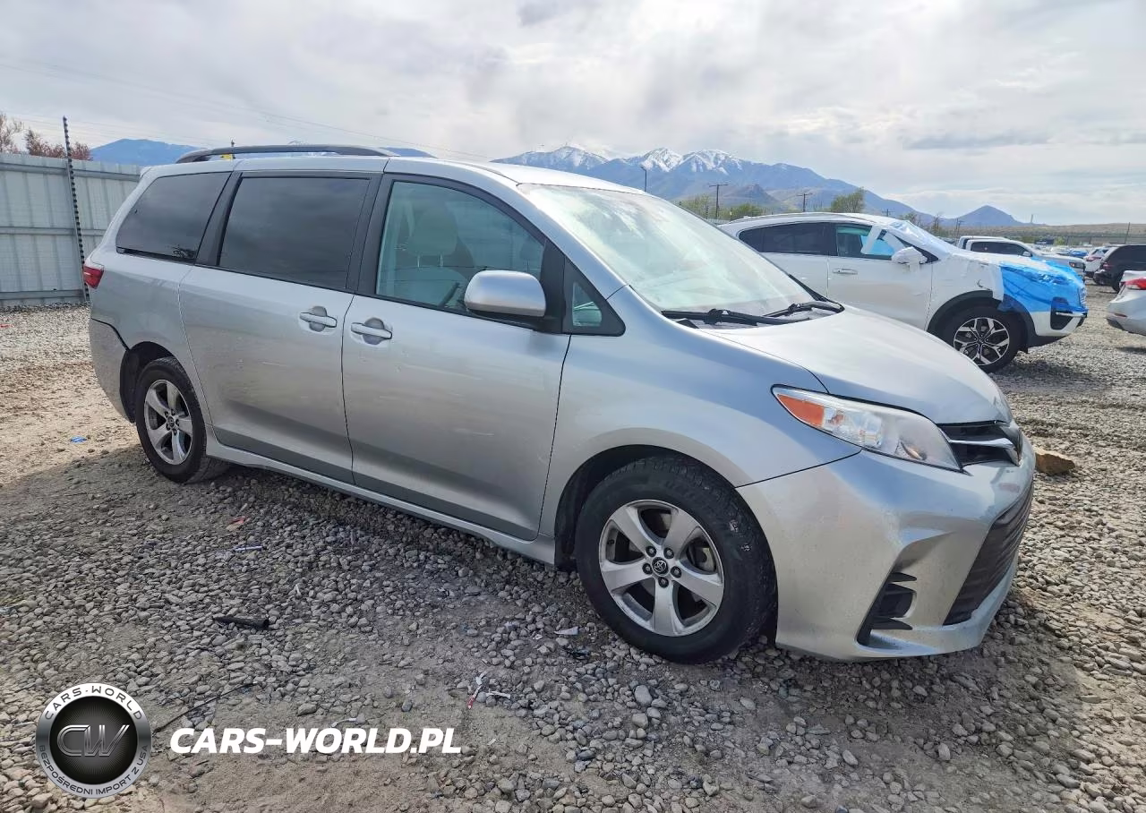 2020 Toyota Sienna Le VIN:5TDKZ3DCXLS049308 - 4