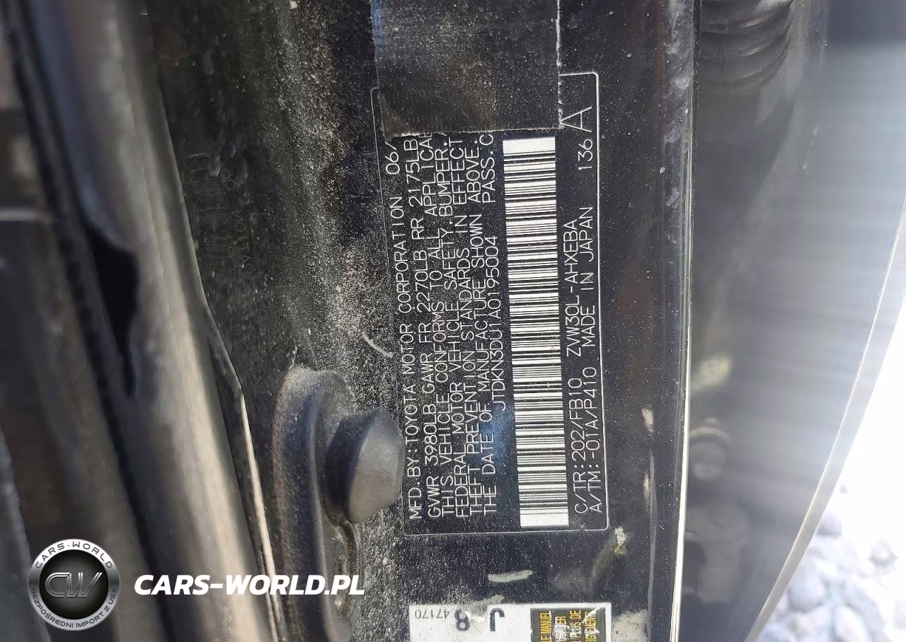 2010 Toyota Prius Iii VIN:JTDKN3DU1A0195004 - 12