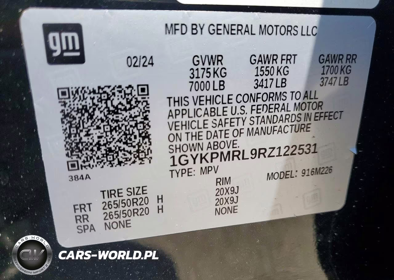 2024 Cadillac Lyriq Tech VIN:1GYKPMRL9RZ122531 - 14