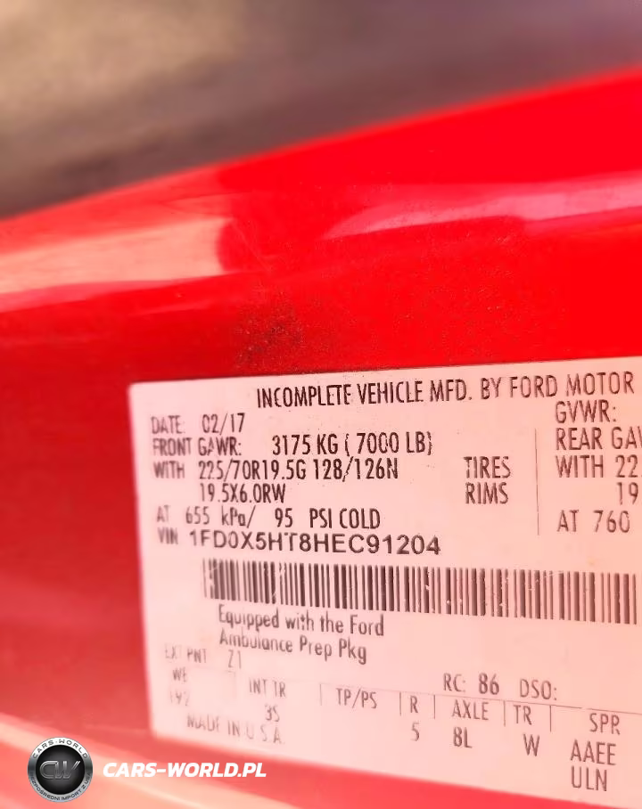 2017 Ford F550 Xl Sd VIN:1FD0X5HT8HEC91204 - 13