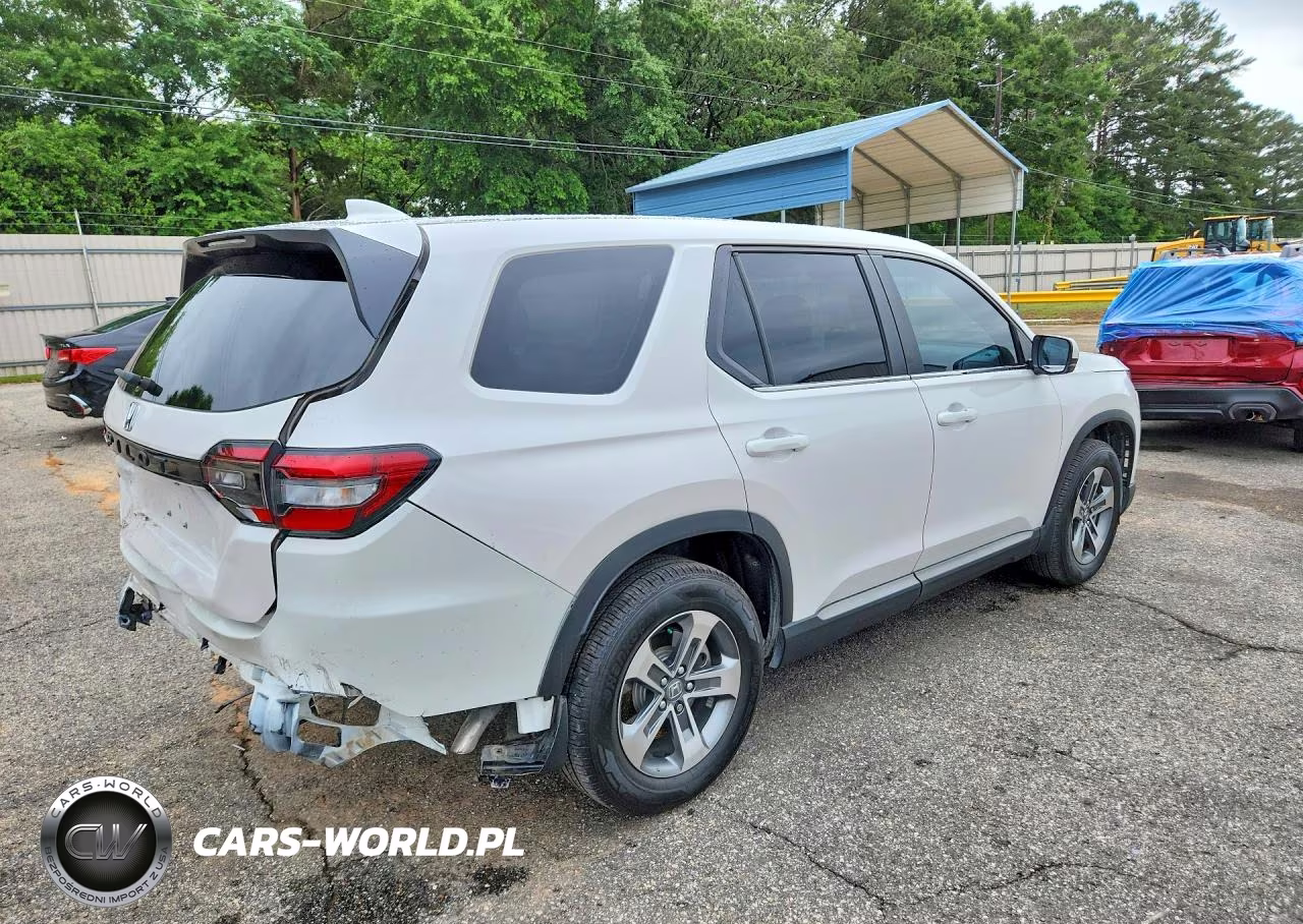 2025 Honda Pilot Exl VIN:5FNYG2H43SB032429 - 3