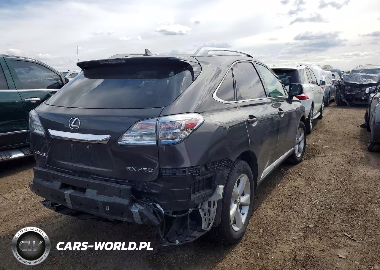 2010 Lexus Rx 350 VIN:2T2BK1BA6AC074881 - 3