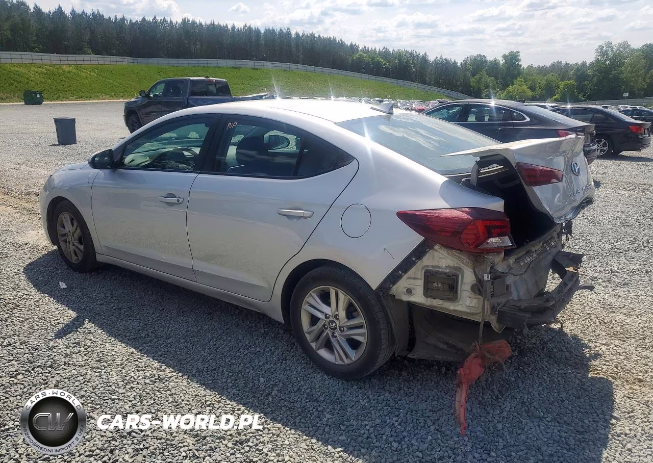 2019 Hyundai Elantra Sel VIN:5NPD84LF4KH419329 - 2