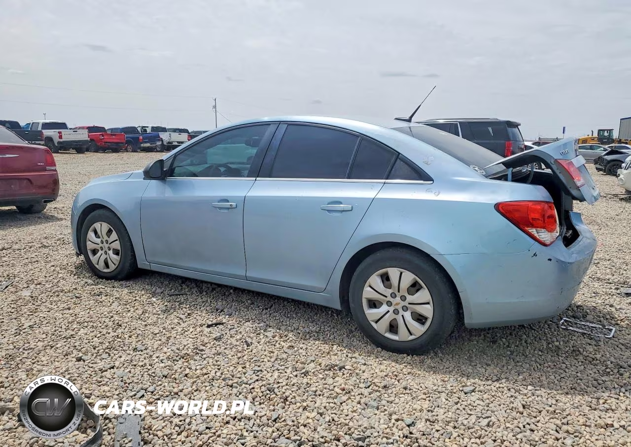 2012 Chevrolet Cruze VIN:1G1PD5SH1C7225504 - 2