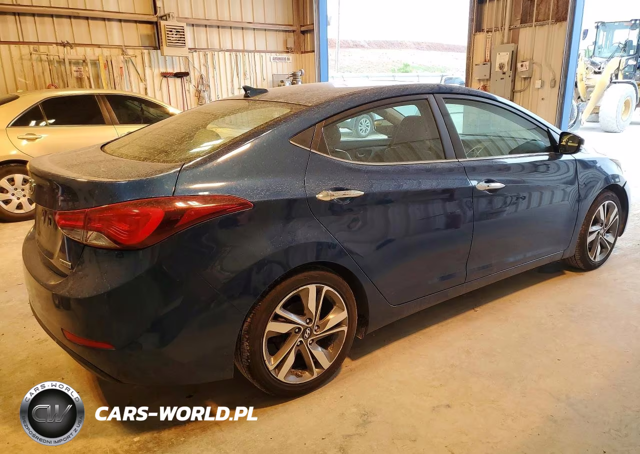 2015 Hyundai Elantra Limited VIN:KMHDH4AE0FU252212 - 3