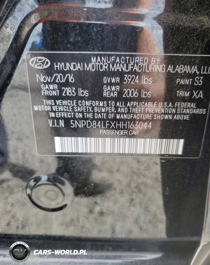 2017 Hyundai Elantra Se VIN:5NPD84LFXHH163044 - 12