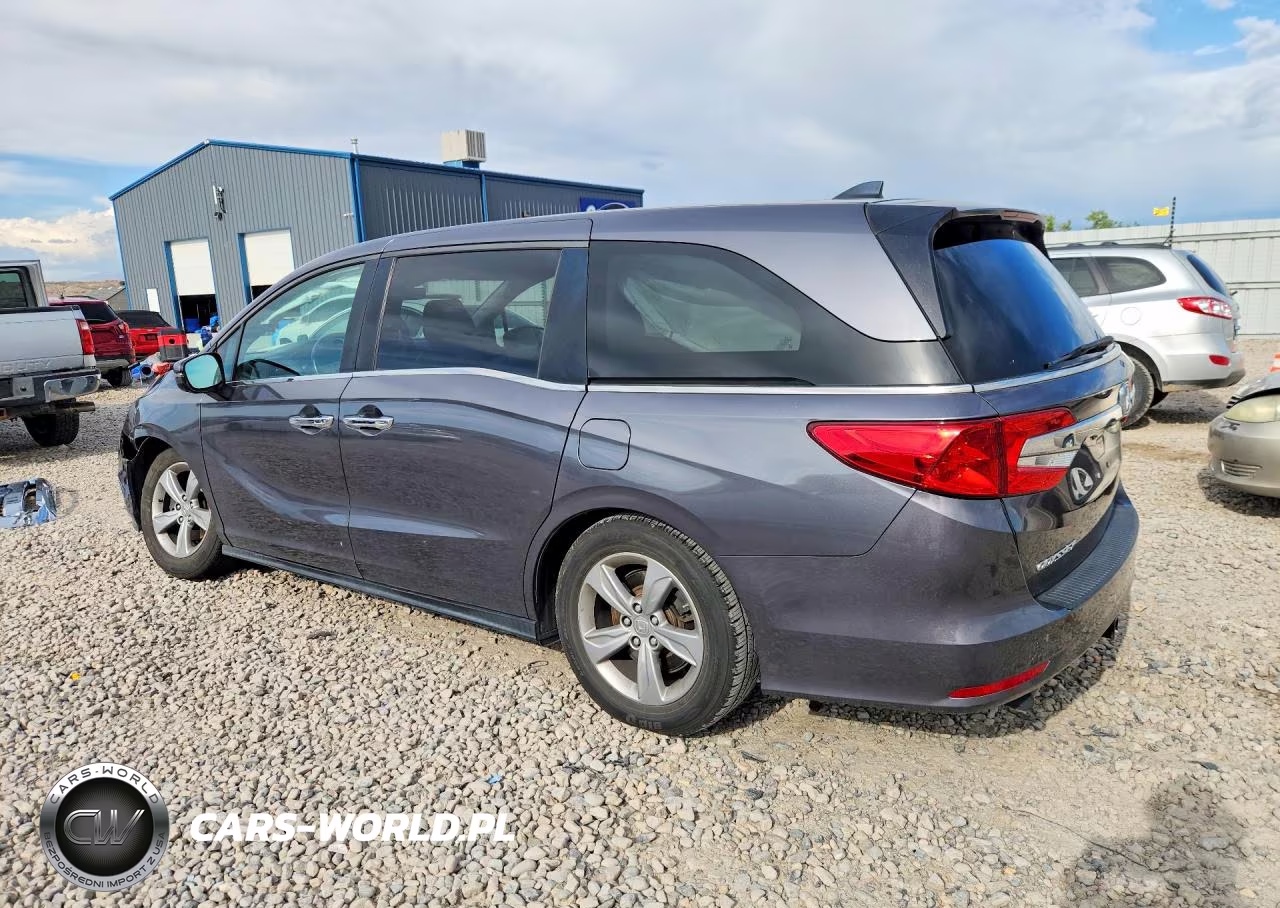 2019 Honda Odyssey Exl VIN:5FNRL6H72KB013324 - 2