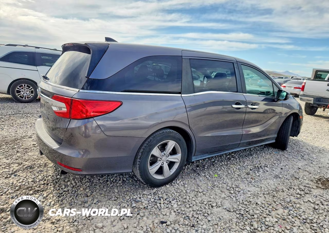 2019 Honda Odyssey Exl VIN:5FNRL6H72KB013324 - 3