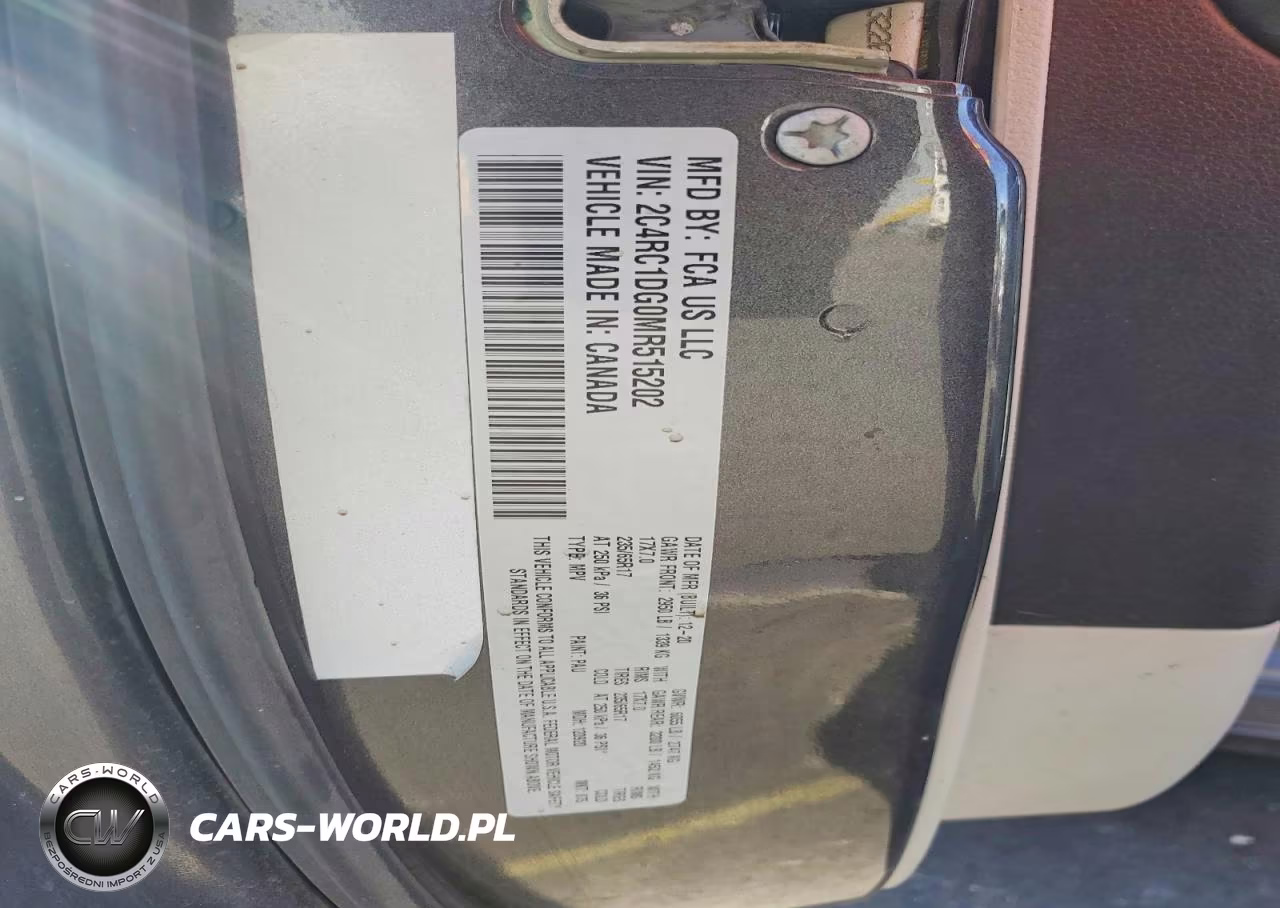 2021 Chrysler Voyager Lxi VIN:2C4RC1DG0MR515202 - 13