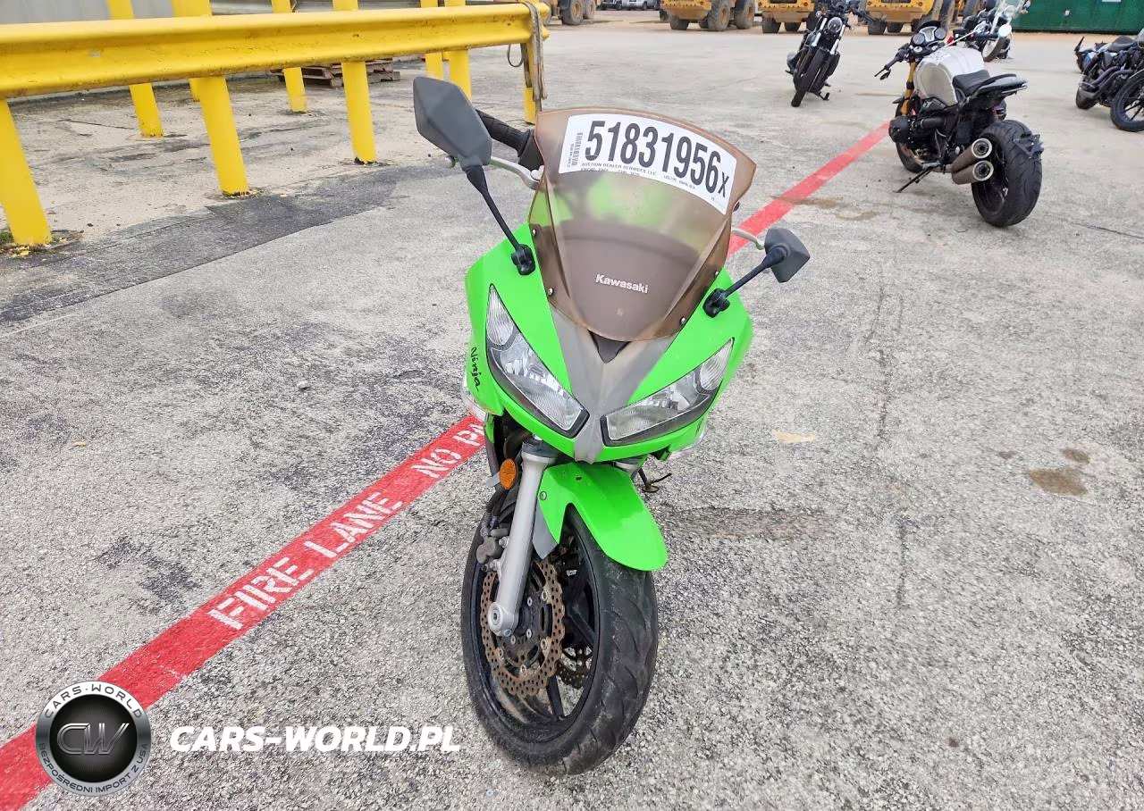 2009 Kawasaki Ex6 VIN:JKAEXEC169DA31436 - 2