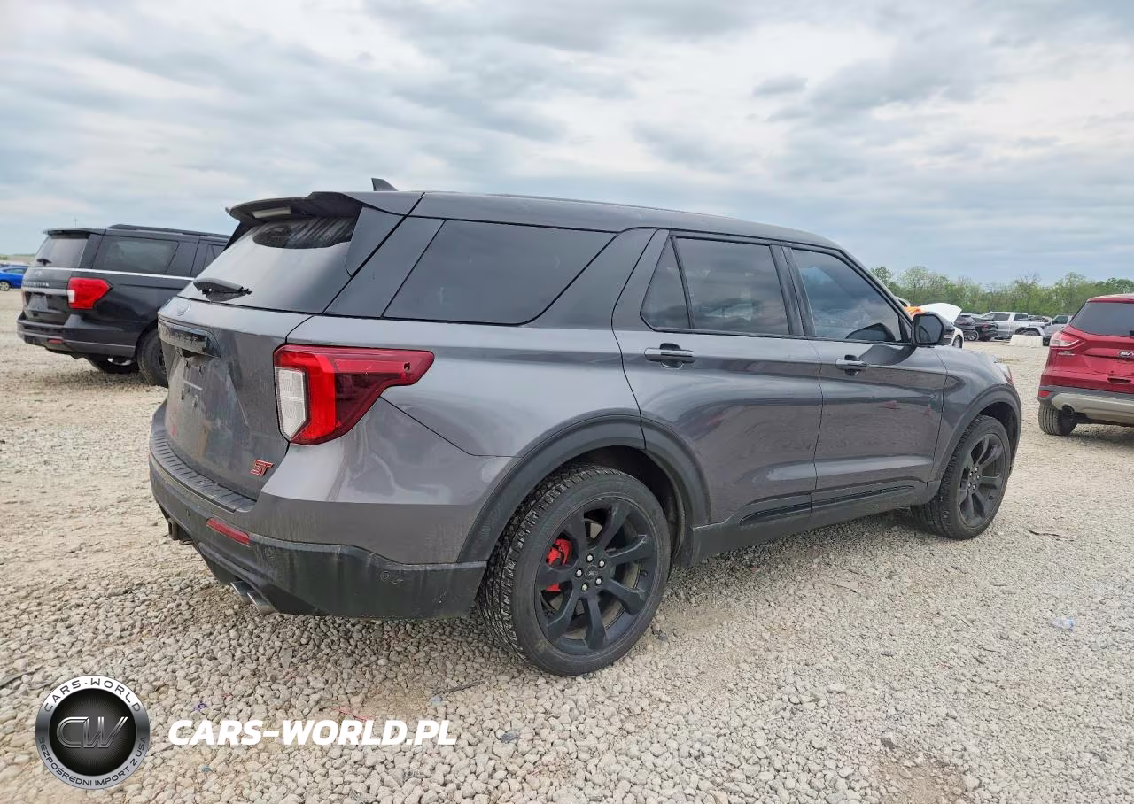 2021 Ford Explorer St VIN:1FM5K8GC8MGA59241 - 3