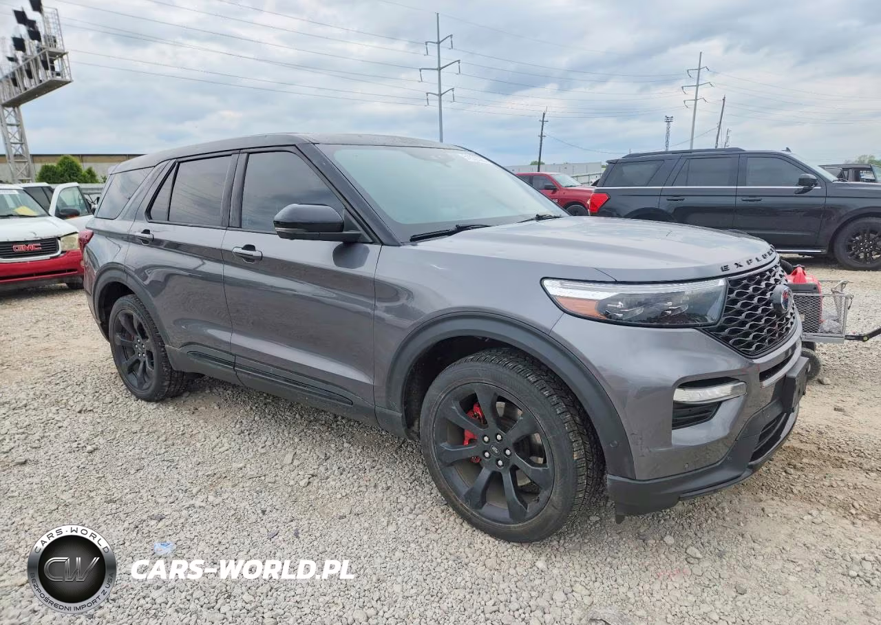 2021 Ford Explorer St VIN:1FM5K8GC8MGA59241 - 4