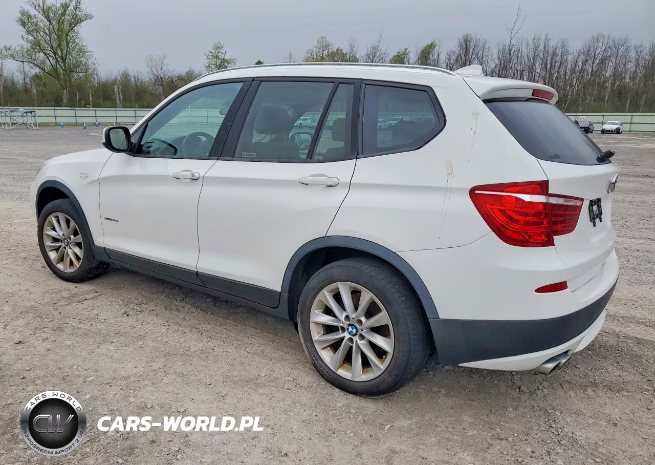 2013 BMW X3 xDrive28I VIN:5UXWX9C53D0A29582 - 2