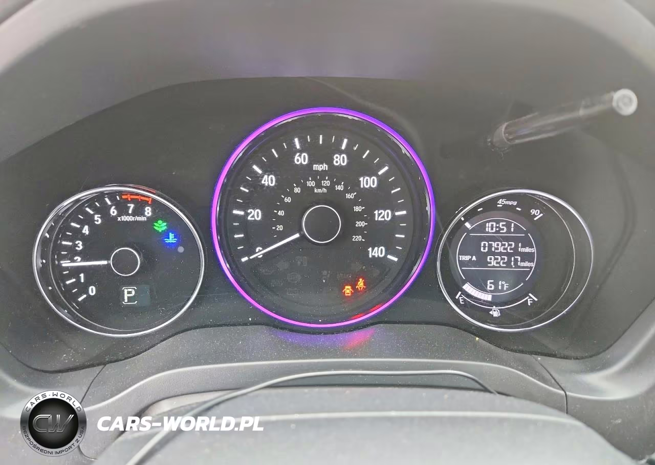 2019 Honda Hr-V Sport VIN:3CZRU6H1XKM736997 - 9