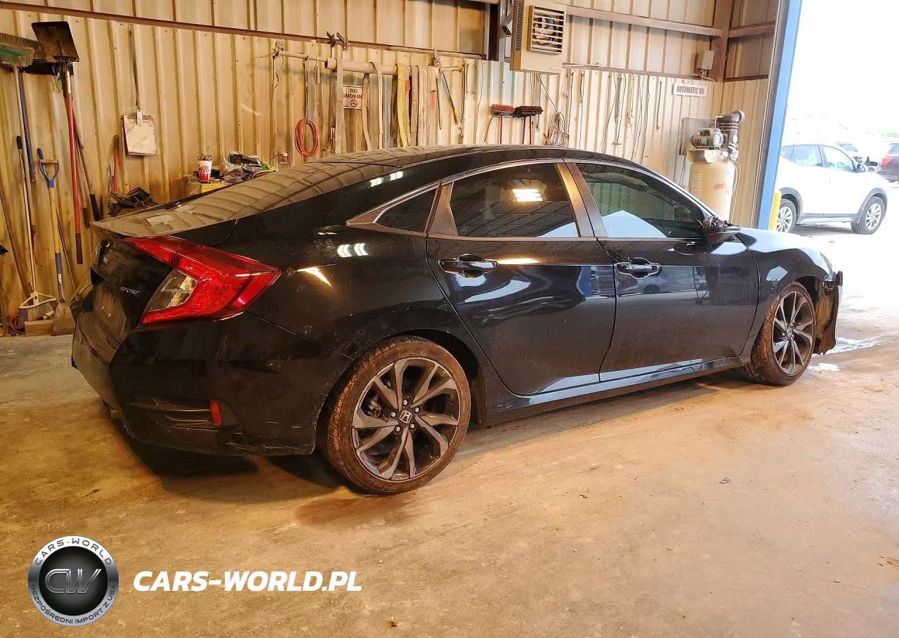 2021 Honda Civic Sport VIN:2HGFC2F8XMH551100 - 3