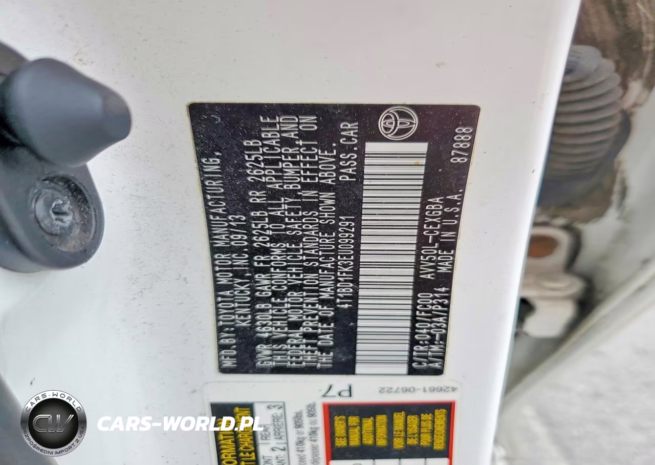 2014 Toyota Camry Hybrid Xle VIN:4T1BD1FK3EU099291 - 12