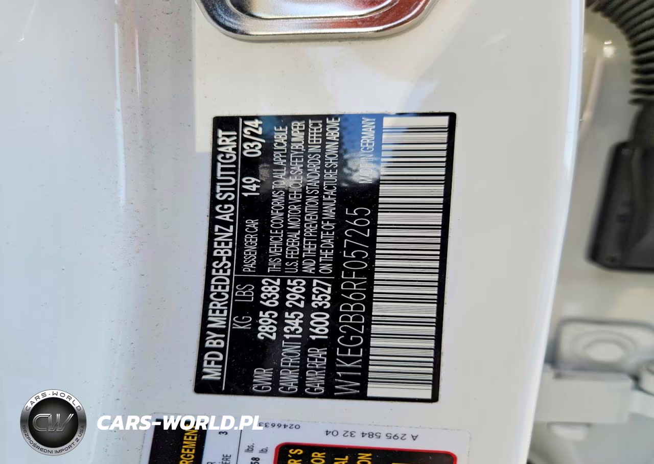 2024 Mercedes-Benz Eqe Sedan 350+ VIN:W1KEG2BB6RF057265 - 12