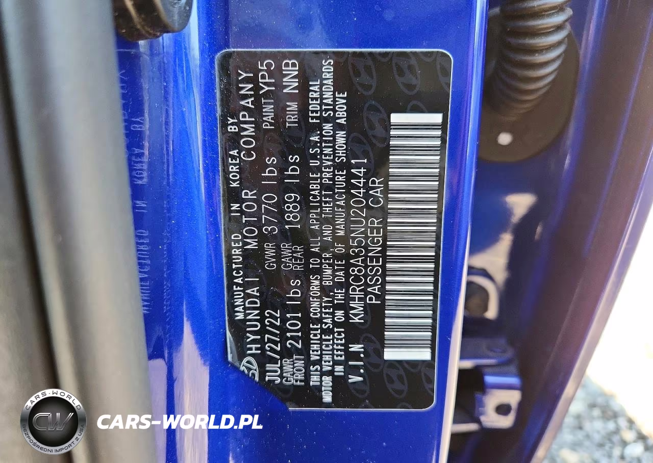 2022 Hyundai Venue Limited VIN:KMHRC8A35NU204441 - 13