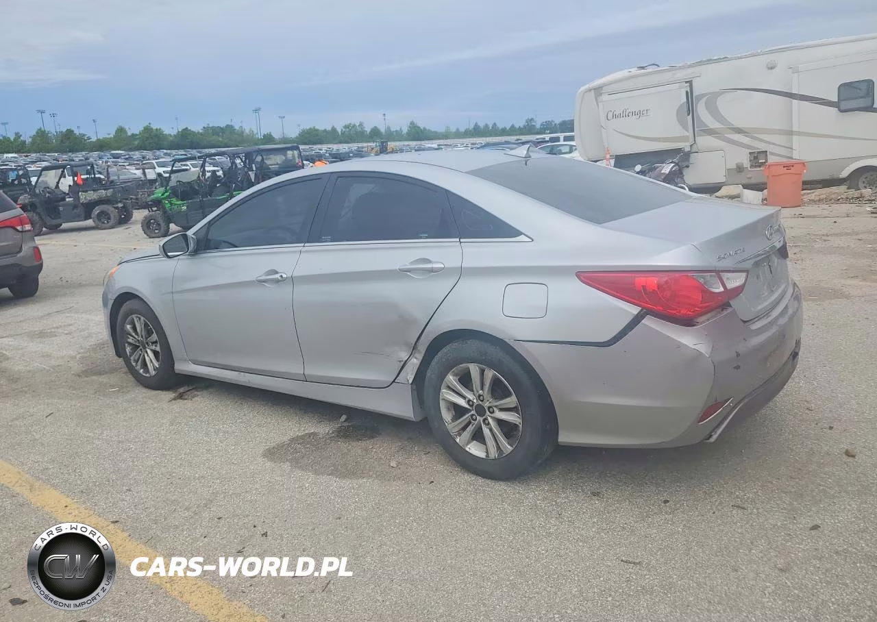 2014 Hyundai Sonata Gls VIN:5NPEB4AC3EH864597 - 2