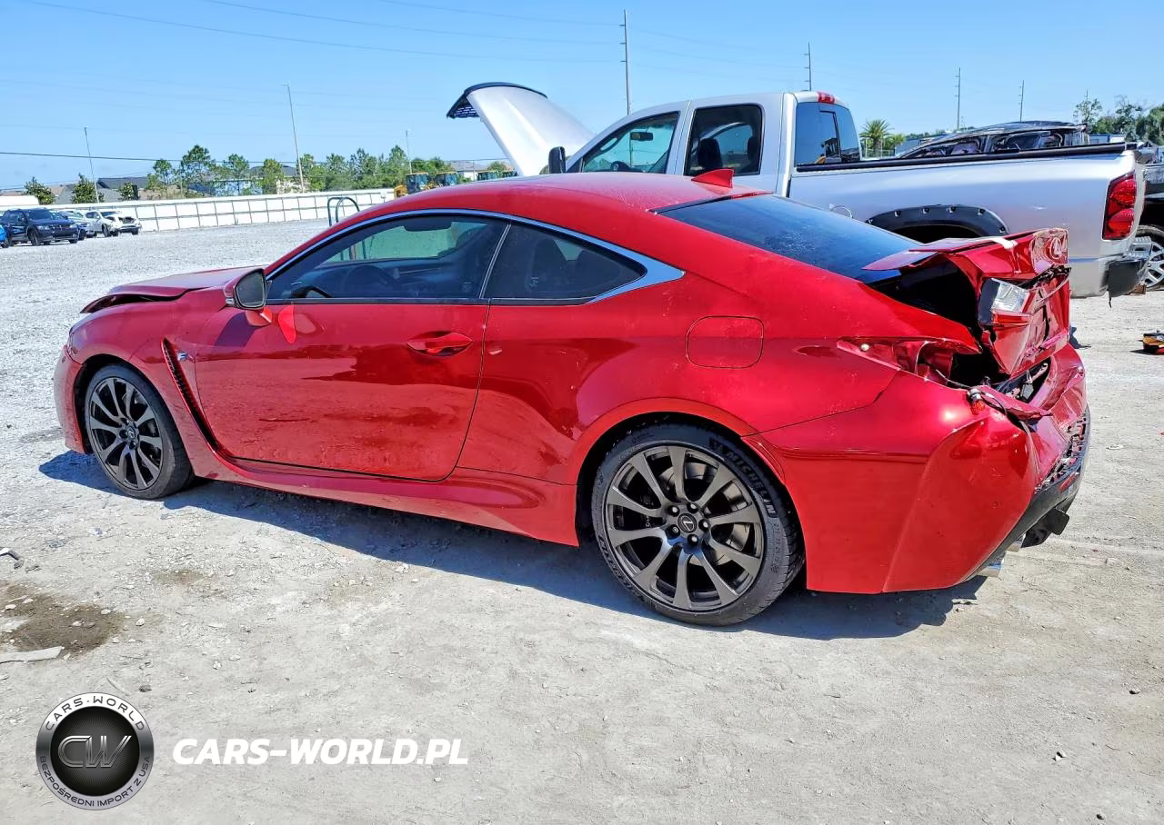 2015 Lexus Rc F Base VIN:JTHHP5BC6F5002235 - 2