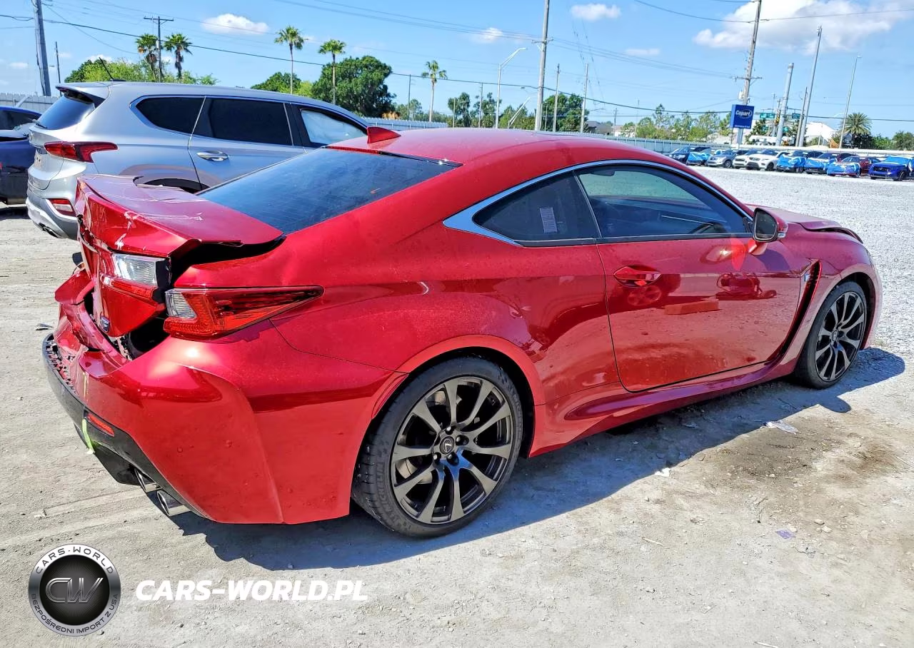 2015 Lexus Rc F Base VIN:JTHHP5BC6F5002235 - 3