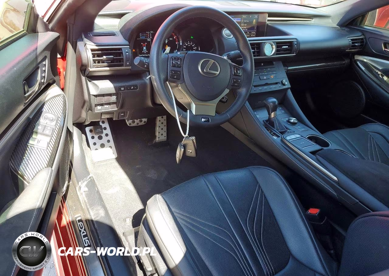 2015 Lexus Rc F Base VIN:JTHHP5BC6F5002235 - 8