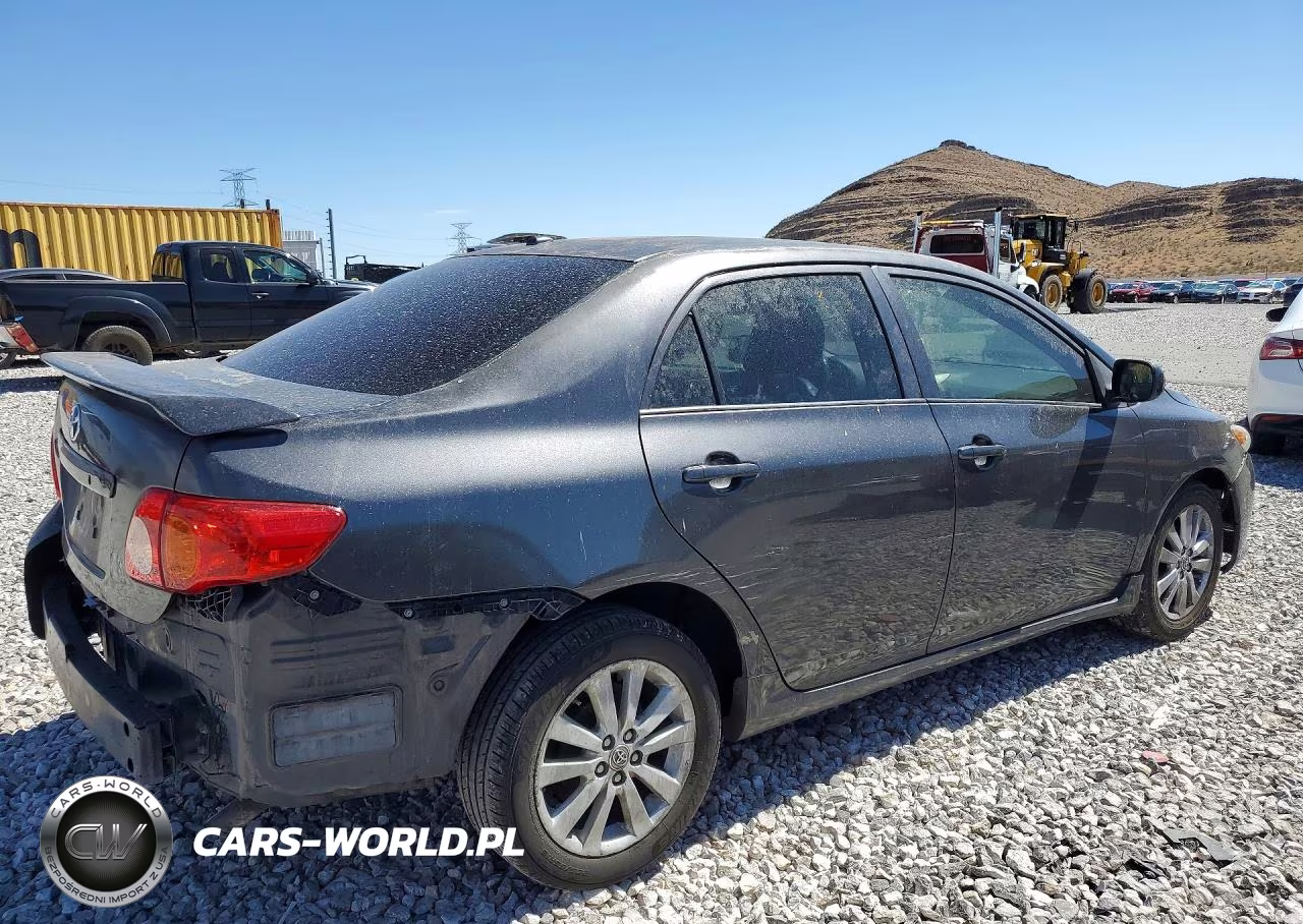 2009 Toyota Corolla Le VIN:1NXBU40E29Z112705 - 3