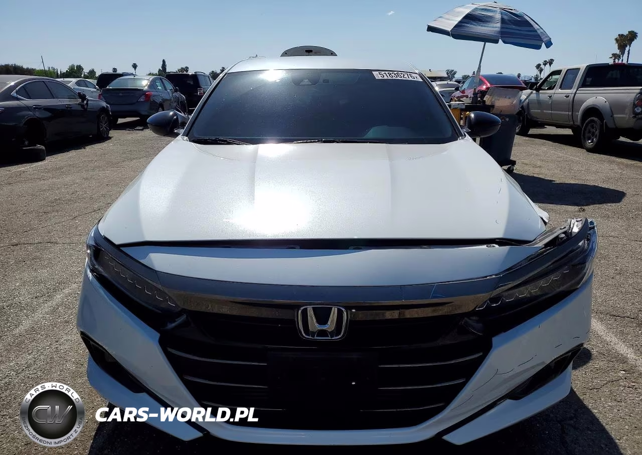 2022 Honda Accord Sport Se VIN:1HGCV1F4XNA102939 - 5