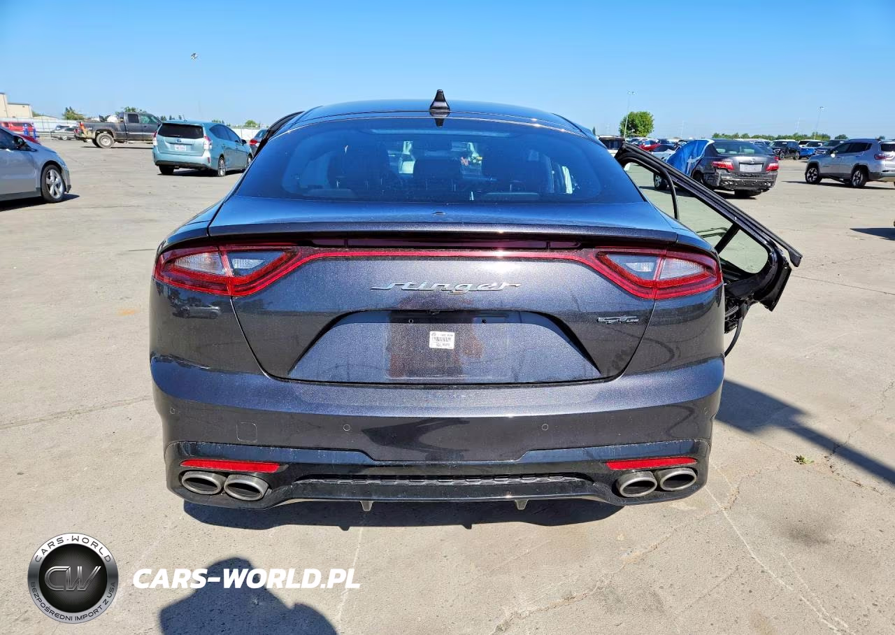 2020 Kia Stinger Gt-Line VIN:KNAE15LA1L6080640 - 6
