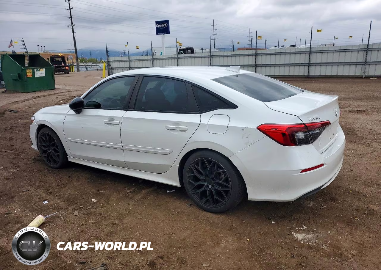 2022 Honda Civic Sport VIN:2HGFE2F59NH588107 - 2