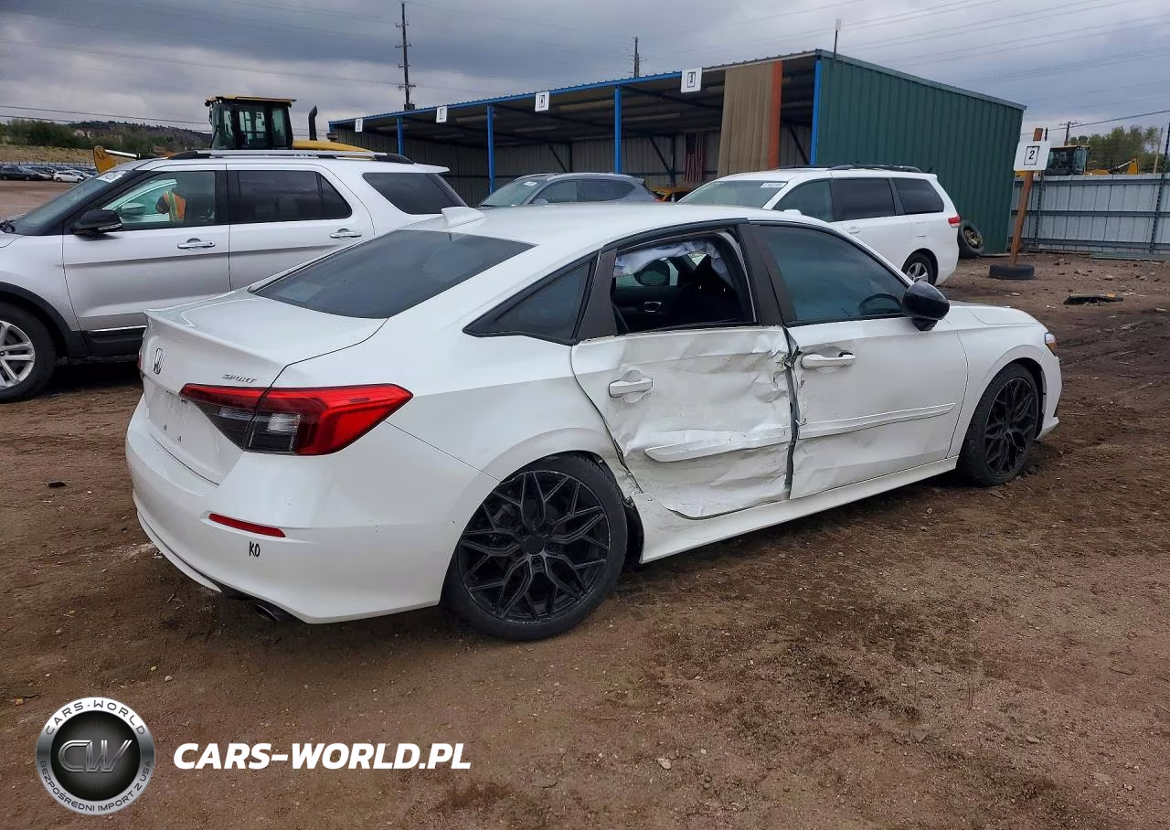 2022 Honda Civic Sport VIN:2HGFE2F59NH588107 - 3