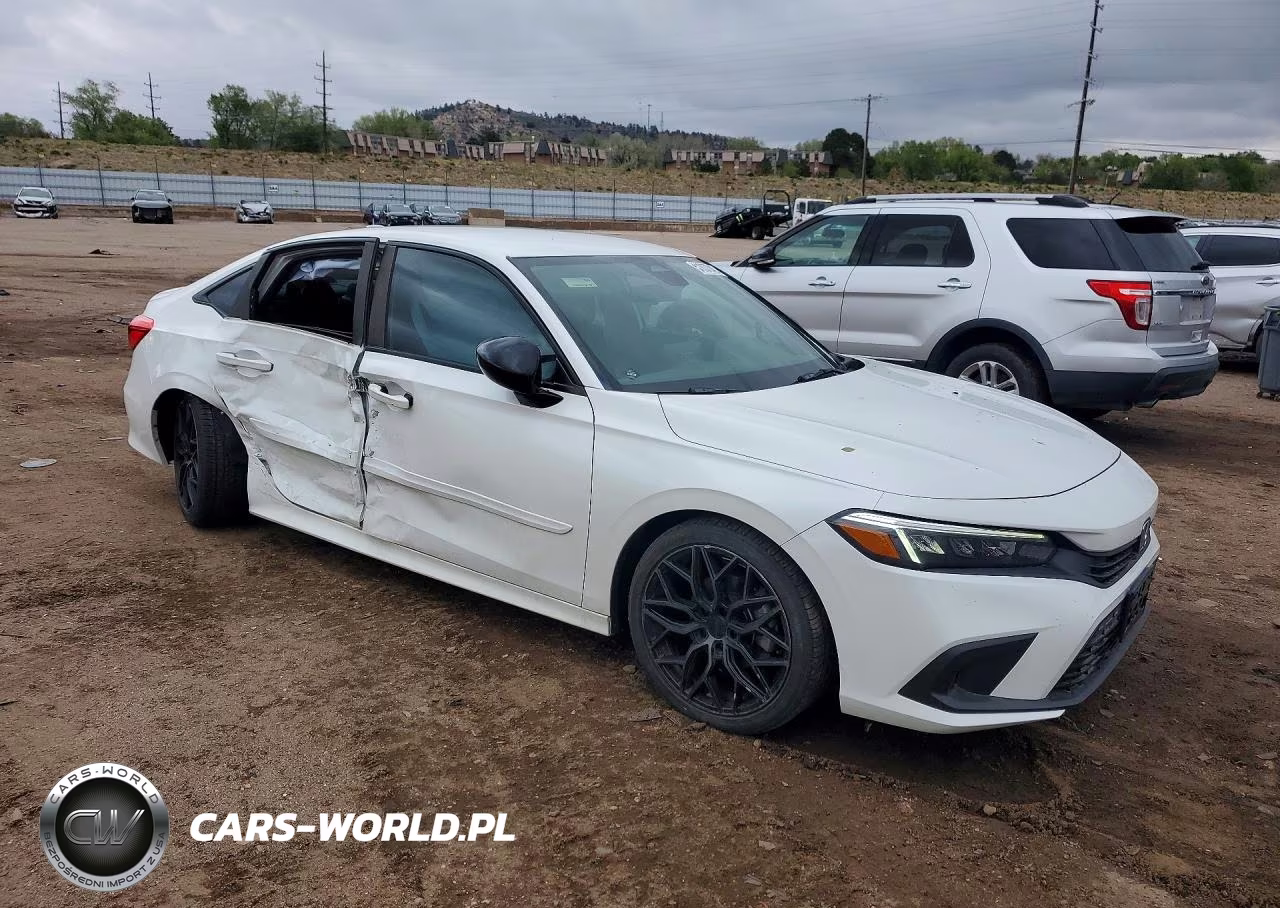 2022 Honda Civic Sport VIN:2HGFE2F59NH588107 - 4