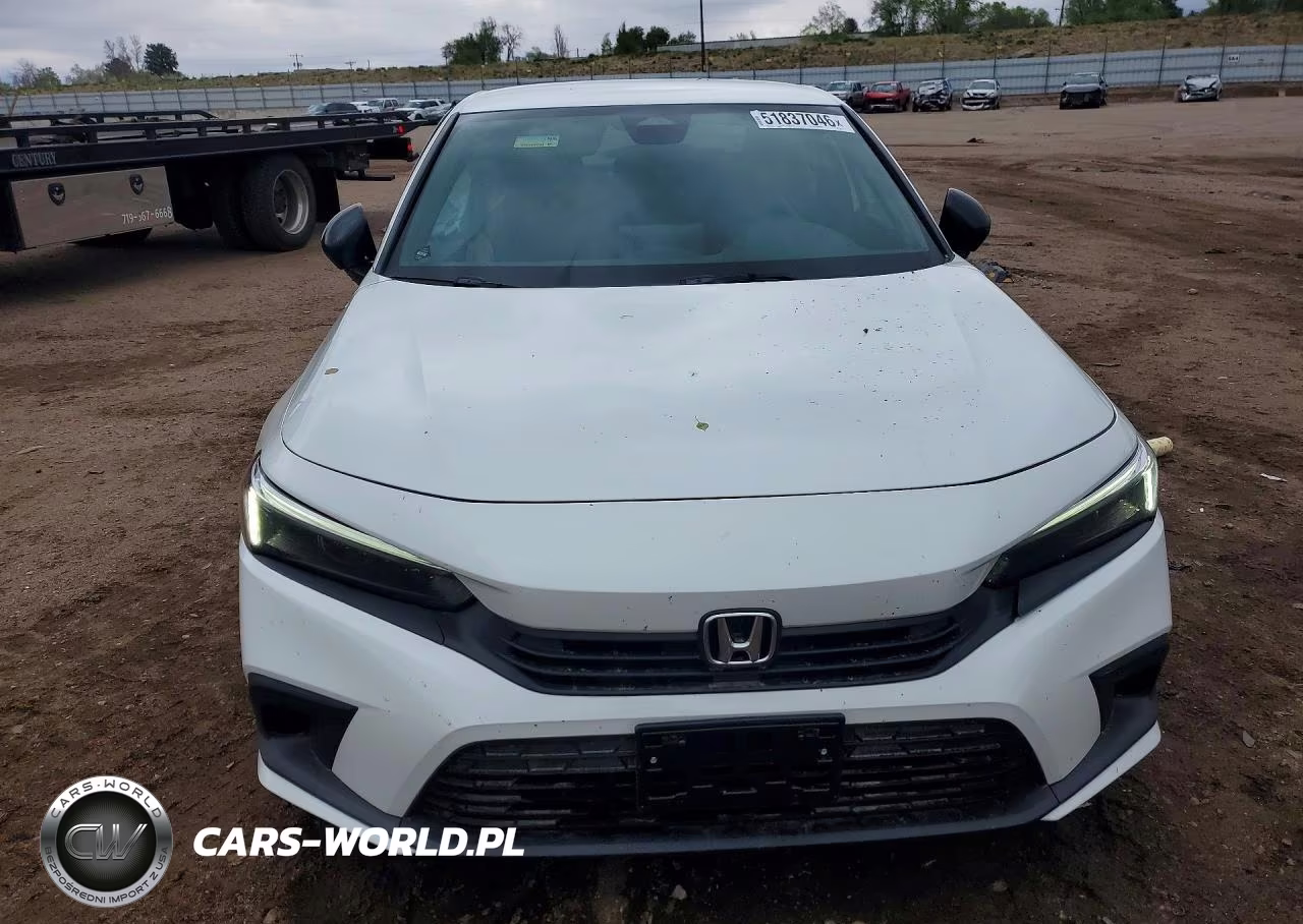2022 Honda Civic Sport VIN:2HGFE2F59NH588107 - 5