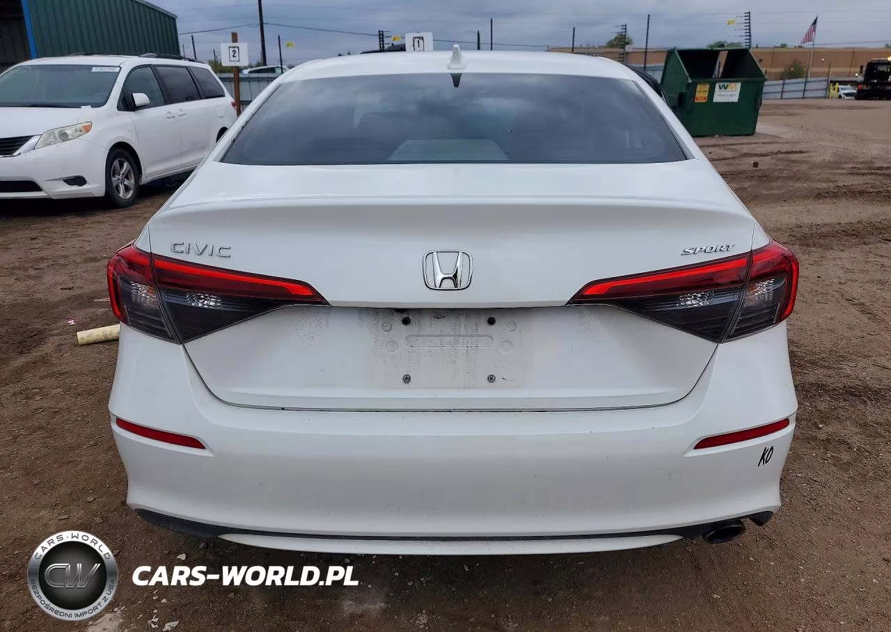 2022 Honda Civic Sport VIN:2HGFE2F59NH588107 - 6