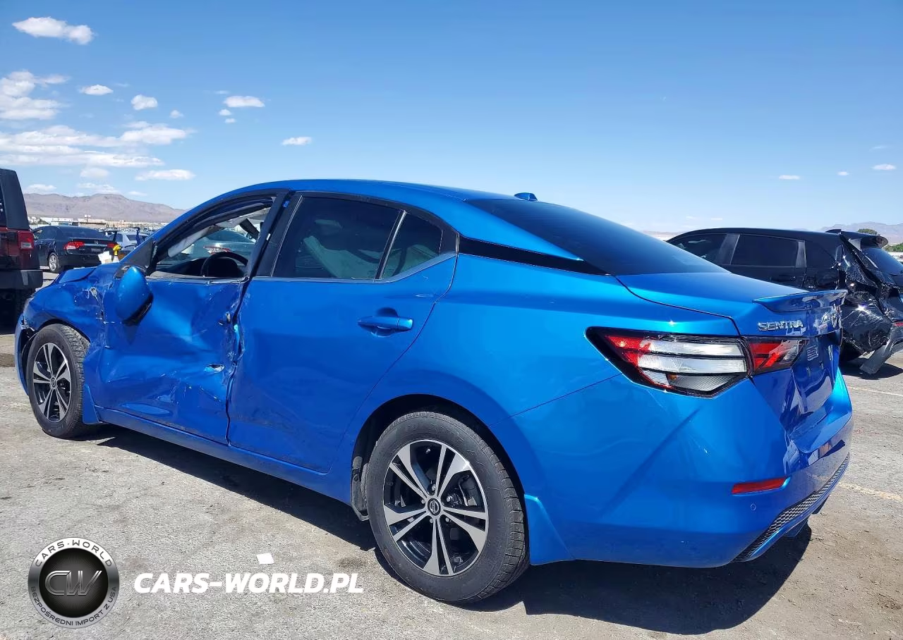 2022 Nissan Sentra Sv VIN:3N1AB8CV6NY215113 - 2
