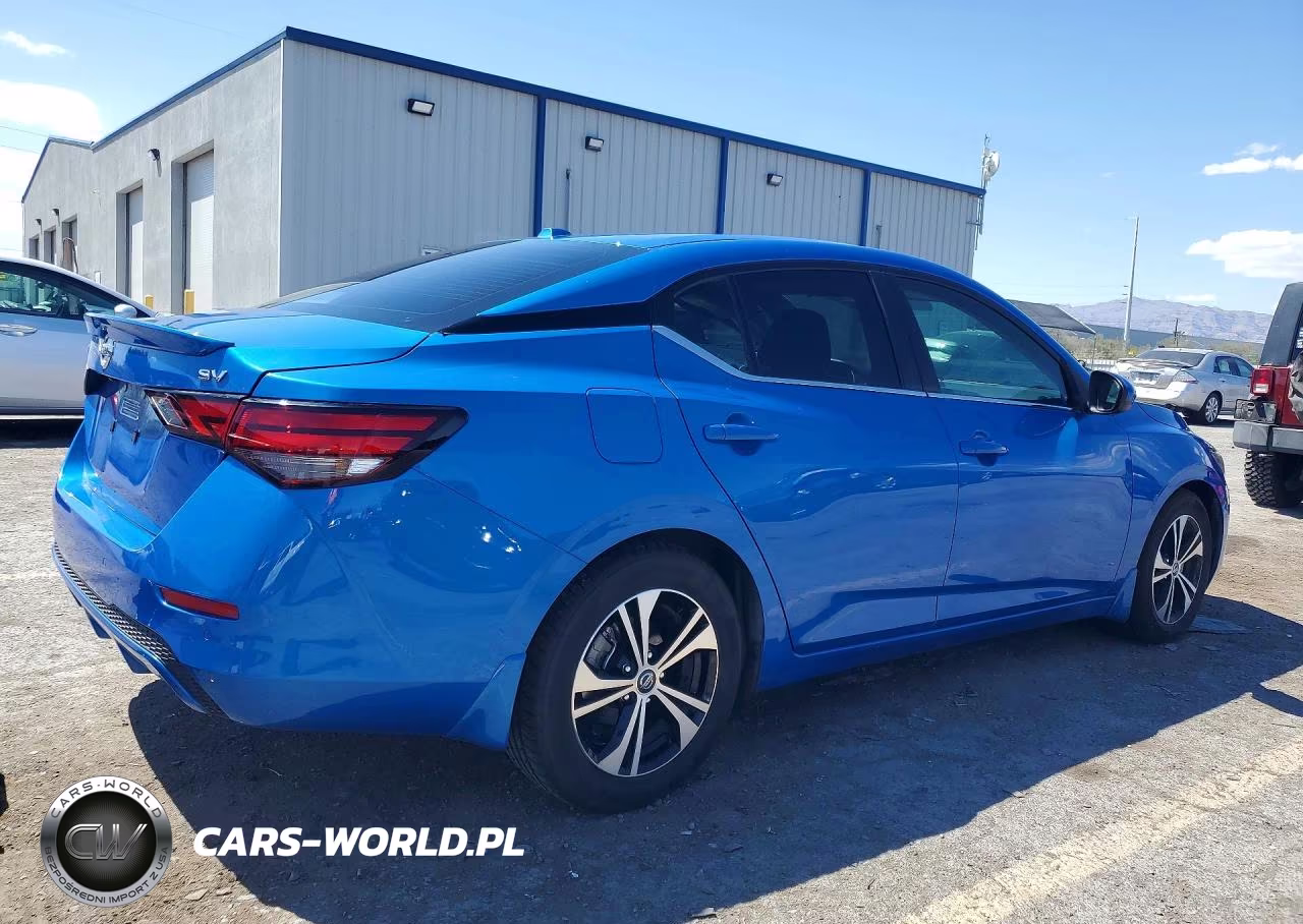 2022 Nissan Sentra Sv VIN:3N1AB8CV6NY215113 - 3