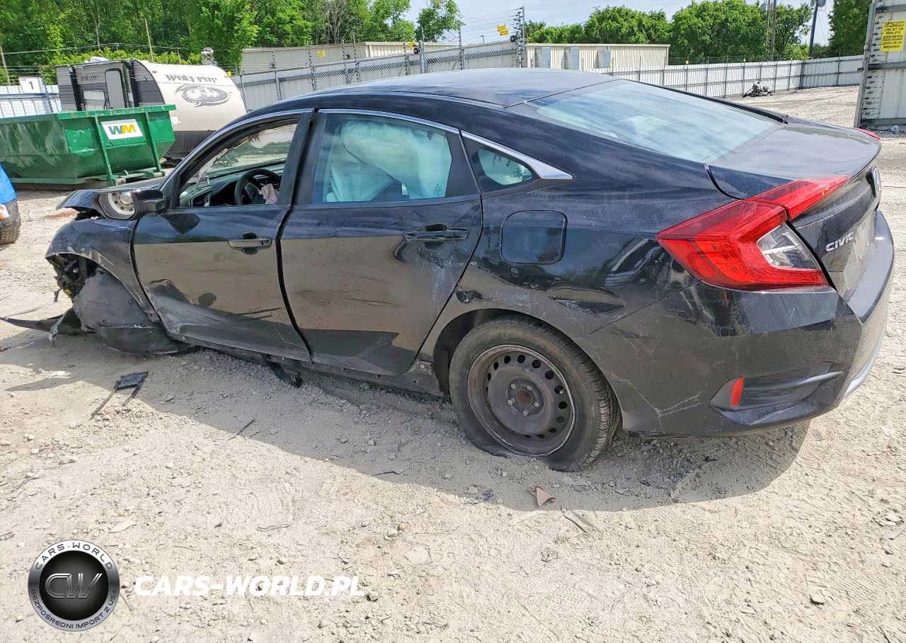 2019 Honda Civic Lx VIN:2HGFC2F60KH524967 - 2