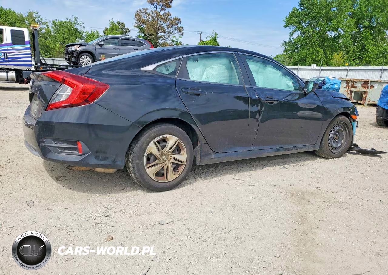 2019 Honda Civic Lx VIN:2HGFC2F60KH524967 - 3